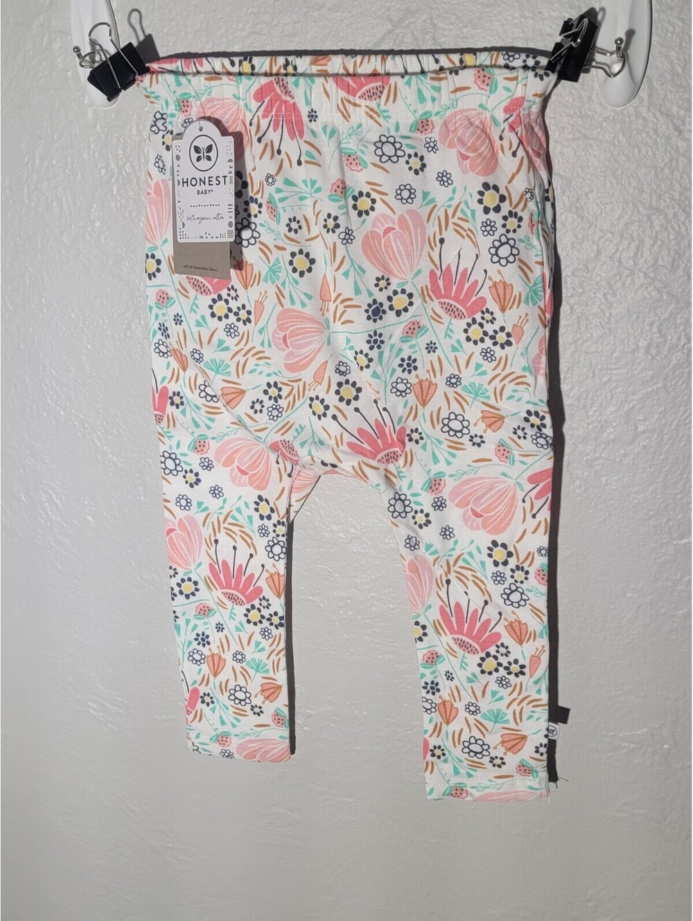 Honest Baby 24 Months Pink Organic Cotton 3 Pack Pants NWT